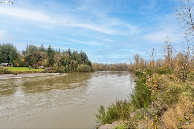 property view of water