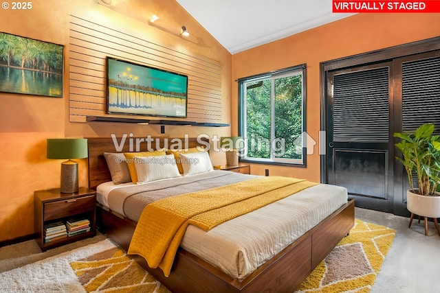2237 SE Darling Ave, Gresham, OR 97080 - bedroom featuring lofted ceiling