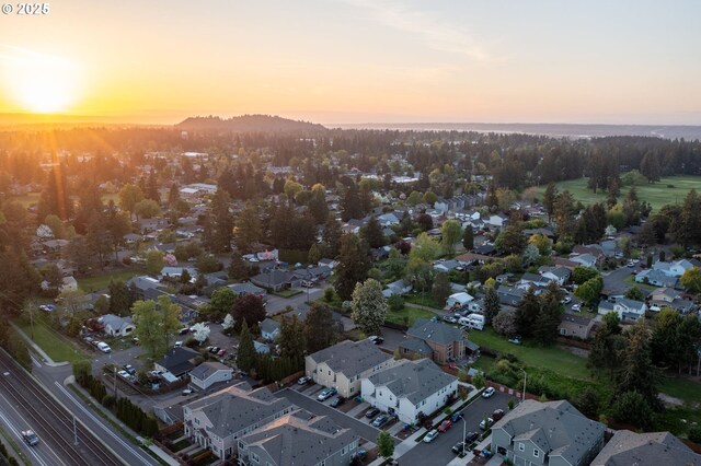 59 NE 134th Pl, Portland, OR 97230 - aerial view at dusk of a residential view