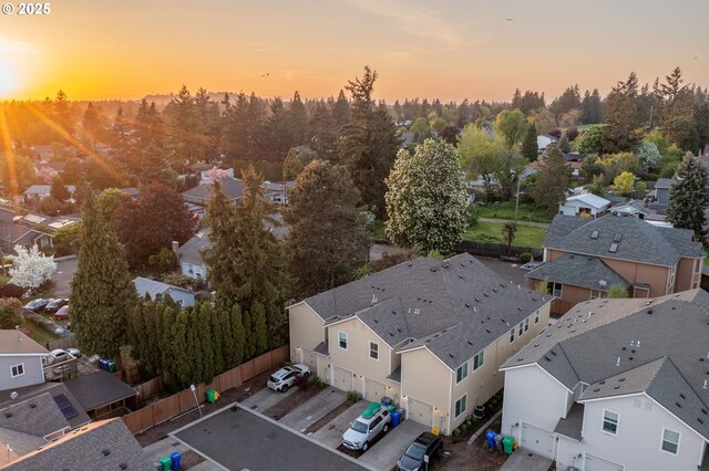59 NE 134th Pl, Portland, OR 97230 - aerial view at dusk of a residential view