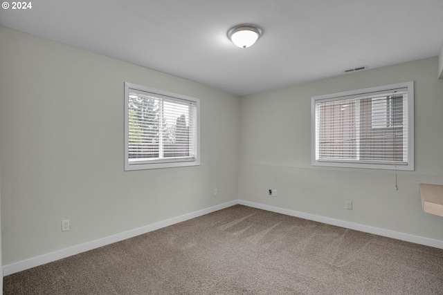 empty room with carpet