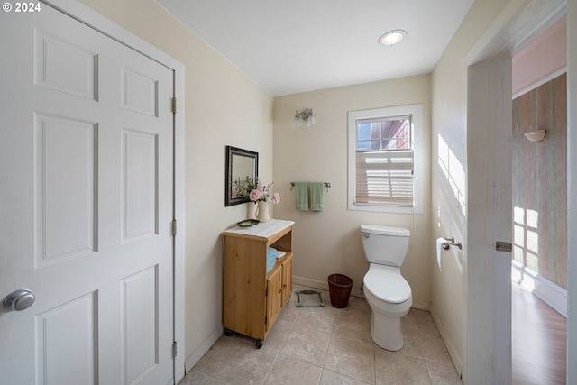 bathroom with toilet