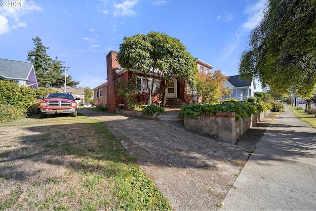 view of bungalow-style house