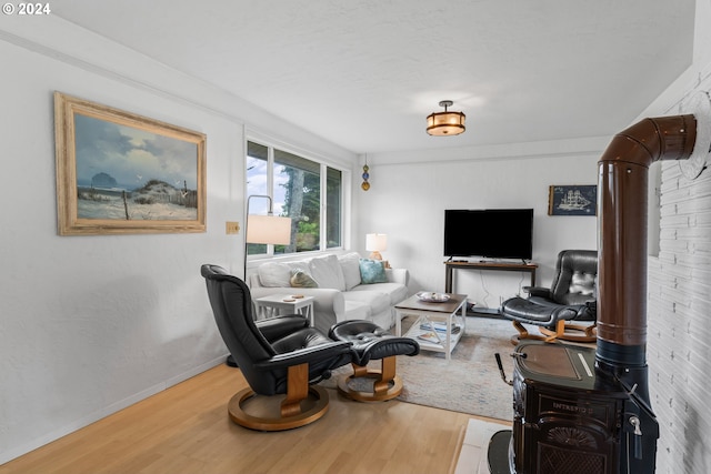 4624 Joshua Ln, Florence, OR 97439 - living room featuring wood finished floors and baseboards