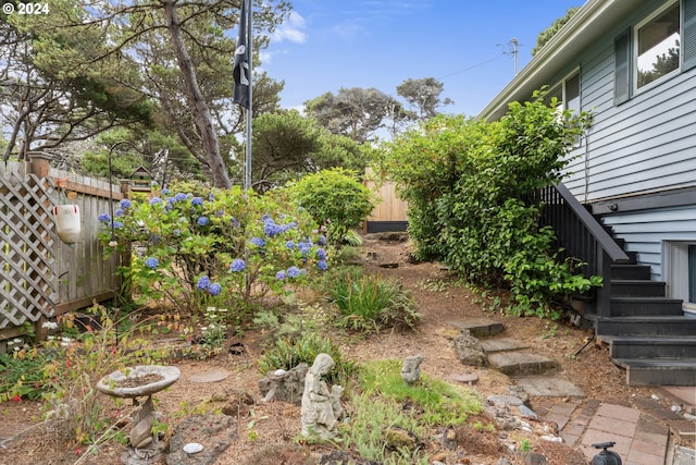 4624 Joshua Ln, Florence, OR 97439 - view of yard with stairway