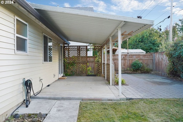 view of patio / terrace