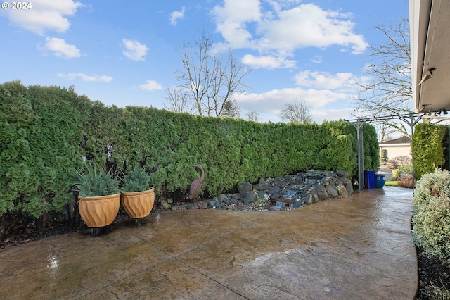 view of patio / terrace