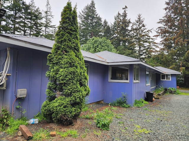 43460 Nicholson Dr, Port Orford, OR 97465 - view of property exterior featuring board and batten siding