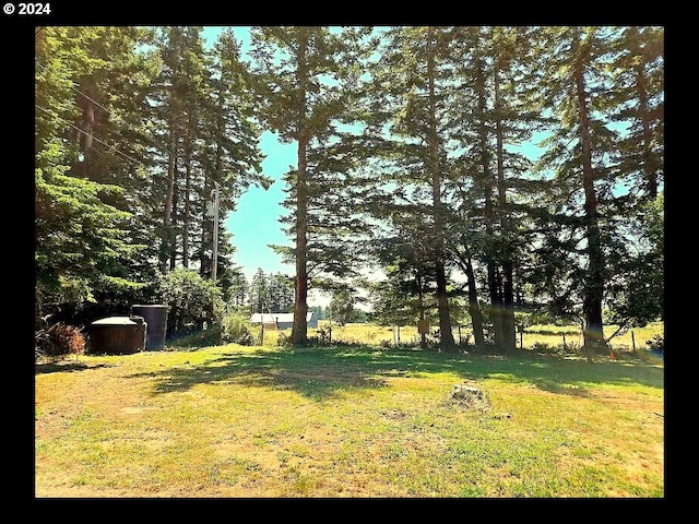 43460 Nicholson Dr, Port Orford, OR 97465 - view of grassy yard