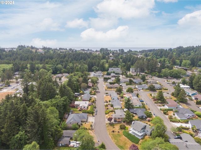 view of aerial view