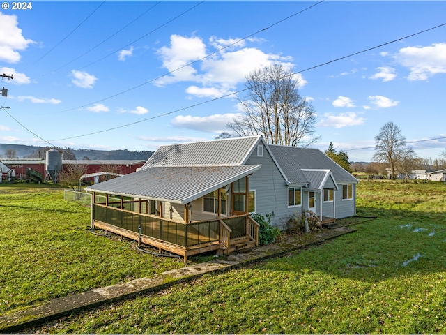 252 State Route 409, Cathlamet, WA 98612 - view of property exterior with a lawn