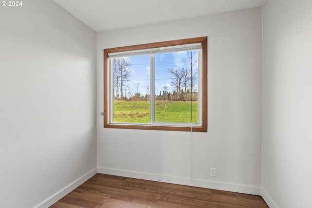 252 State Route 409, Cathlamet, WA 98612 - empty room with dark hardwood / wood-style floors