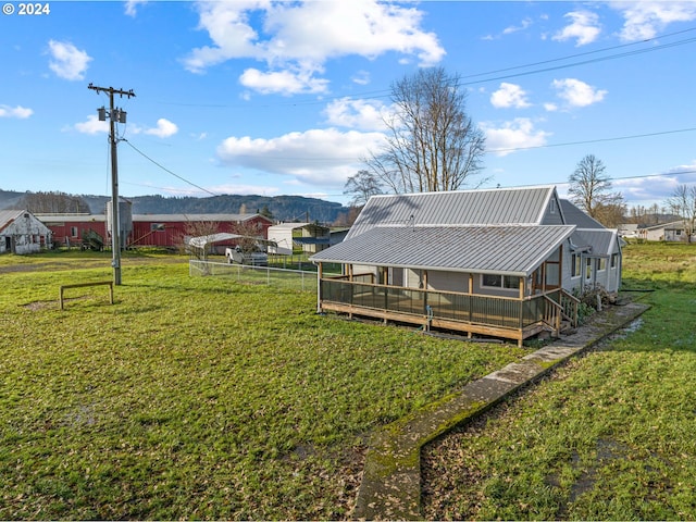 252 State Route 409, Cathlamet, WA 98612 - view of yard