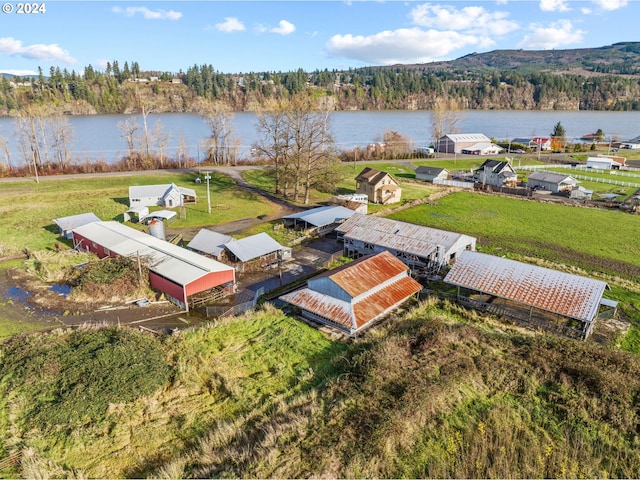 252 State Route 409, Cathlamet, WA 98612 - birds eye view of property with a water view