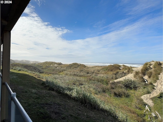 property view of mountains with a water view