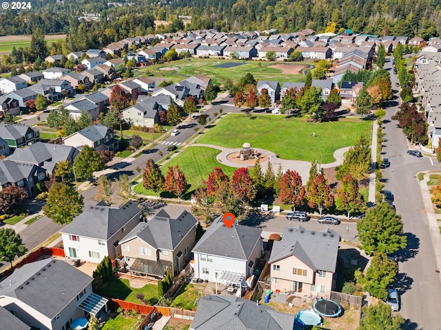 aerial view