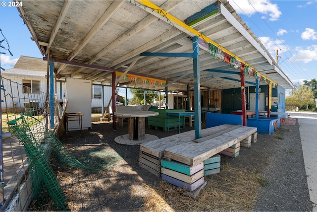 view of patio / terrace with central AC unit