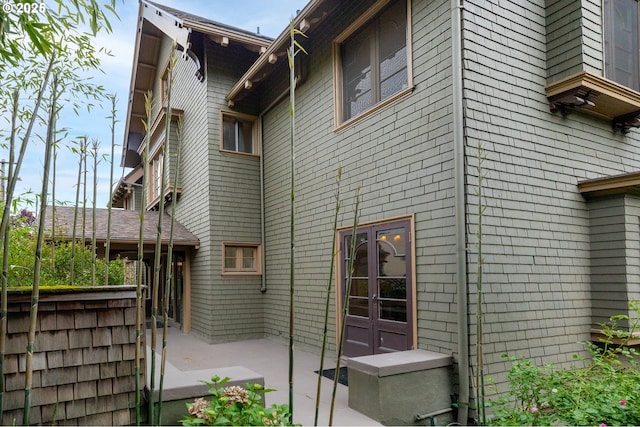 rear view of house with a patio area