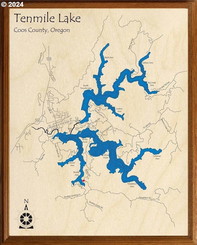 2822 S Tenmile Lk, Lakeside, OR 97449 - map