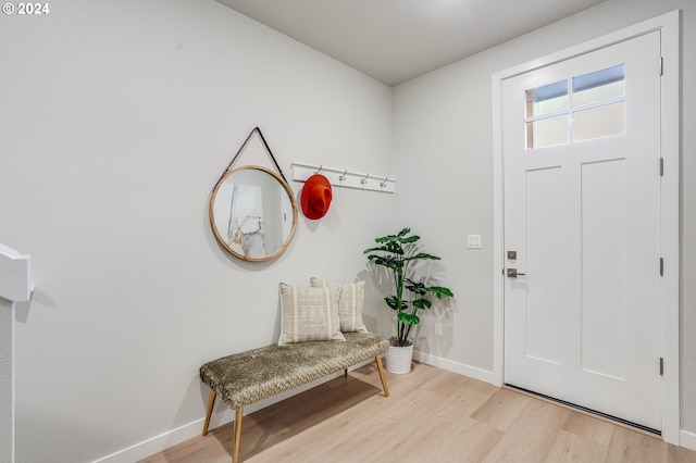 13185 SW Carmel St, Tigard, OR 97224 - foyer entrance featuring wood finished floors and baseboards