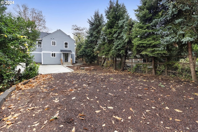 exterior space with a patio