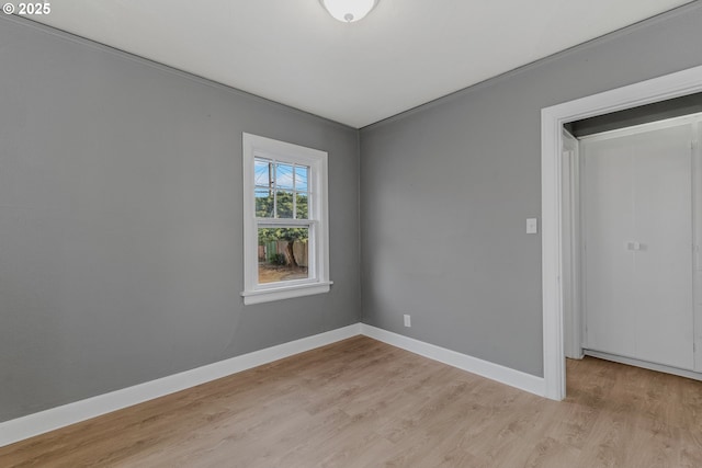 2849 Florida St, Longview, WA 98632 - empty room with light wood-style floors and baseboards