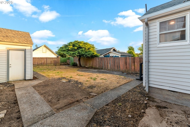2849 Florida St, Longview, WA 98632 - fenced backyard featuring a shed