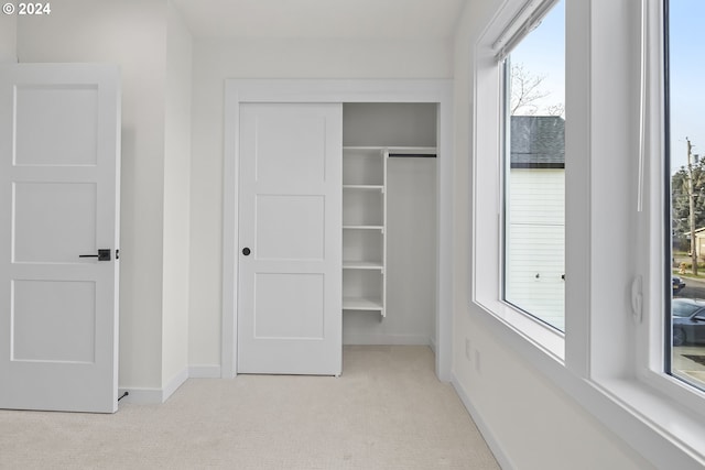 view of closet