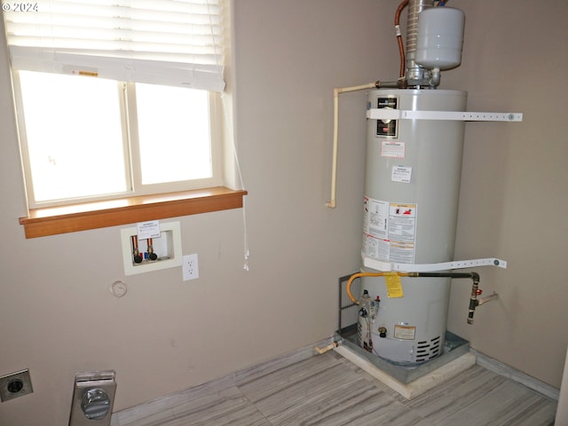 utilities featuring secured water heater