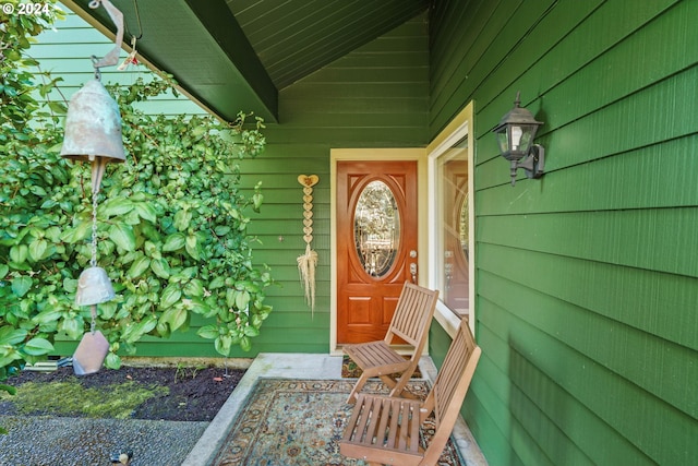 view of property entrance