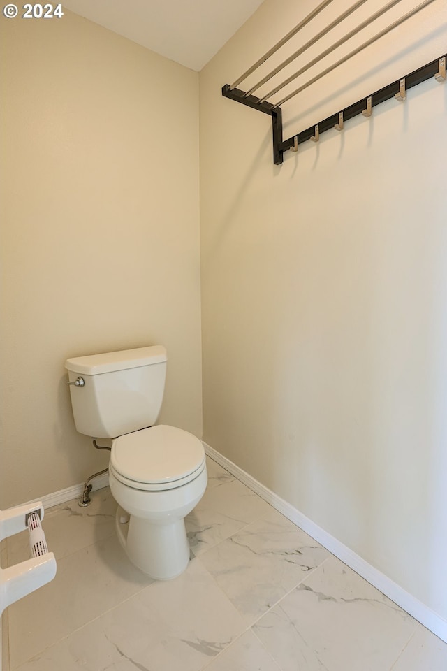 bathroom with toilet