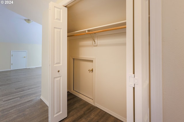 view of closet