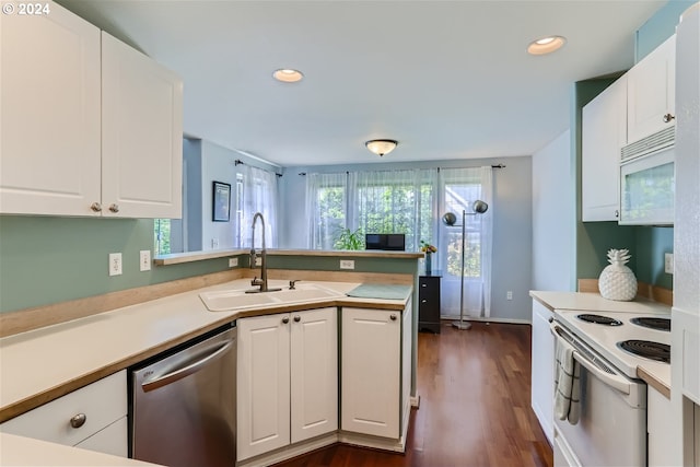 kitchen with white cabinetry and sink