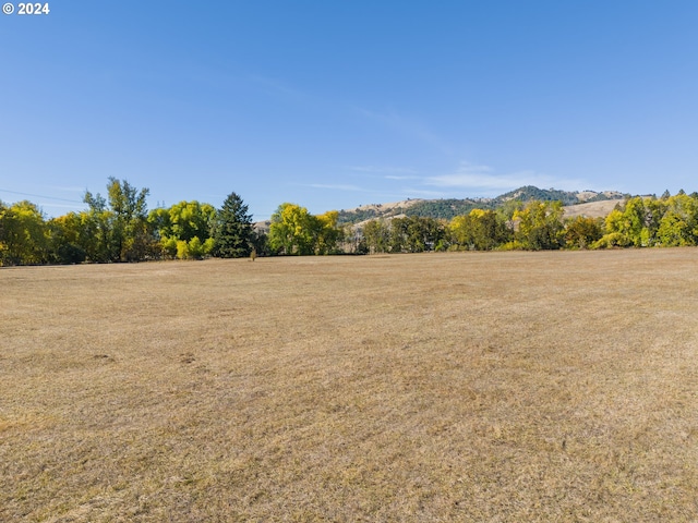 view of nature featuring a rural view