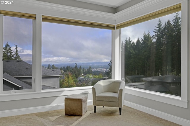 view of sitting room