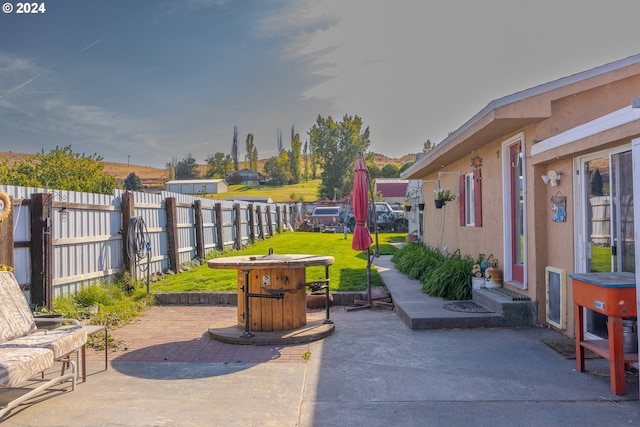 view of patio