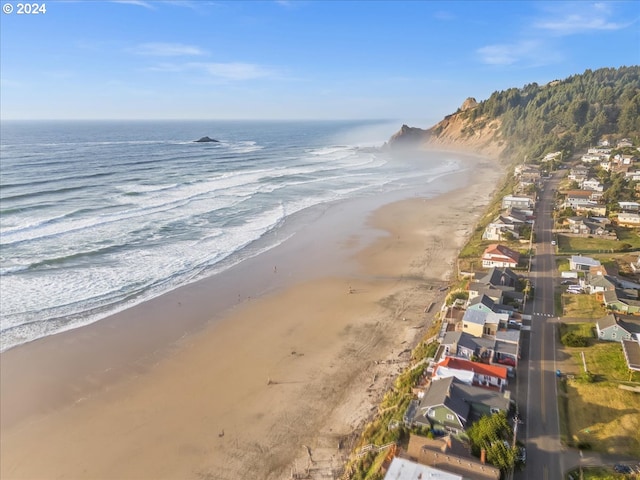 water view with a beach view