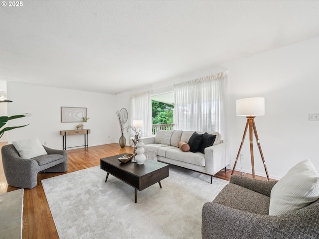 6325 SW Elm Ave, Beaverton, OR 97005 - living room with wood finished floors