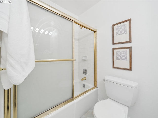 6325 SW Elm Ave, Beaverton, OR 97005 - full bath featuring toilet and shower / bath combination with glass door