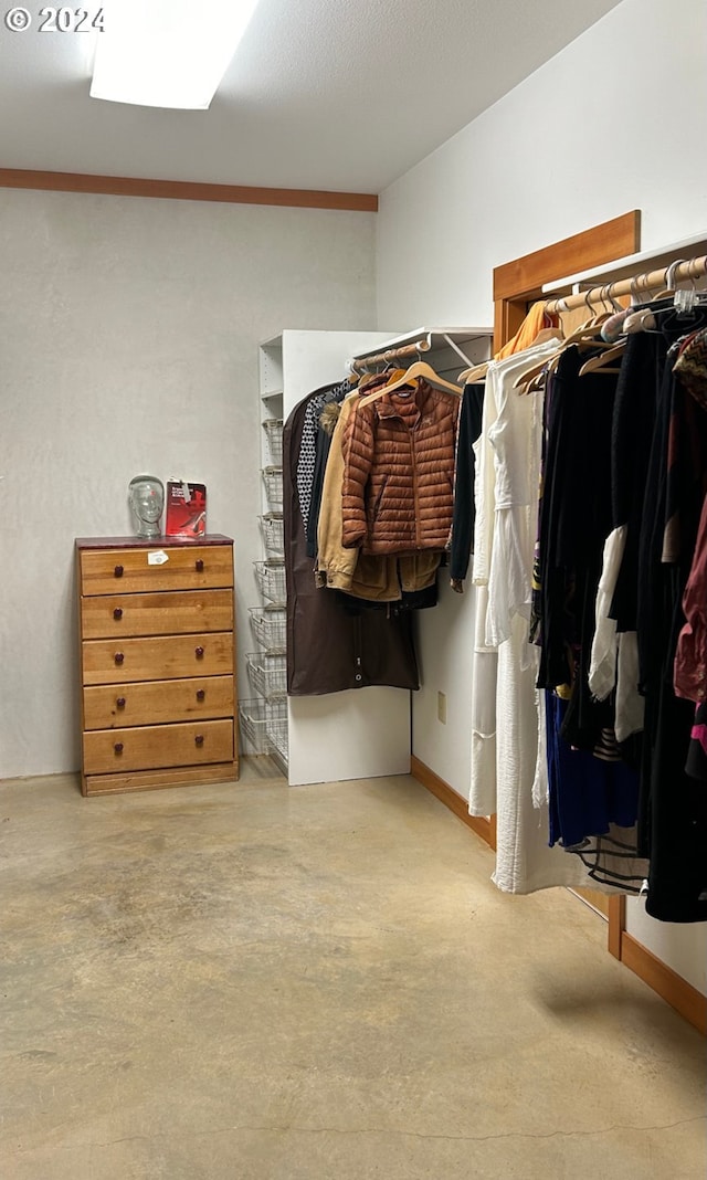 view of spacious closet