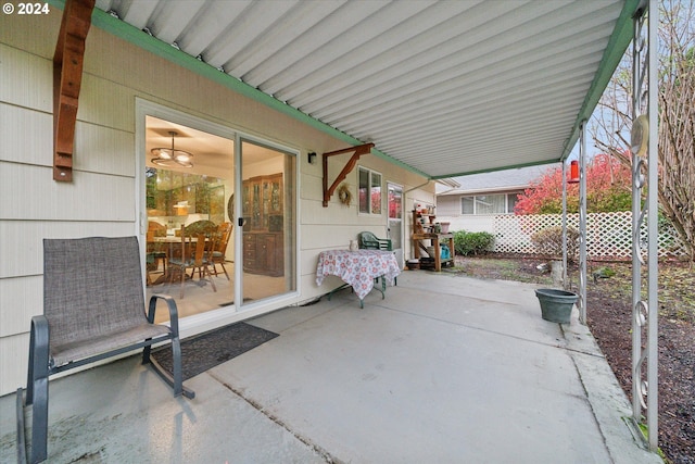 view of patio / terrace