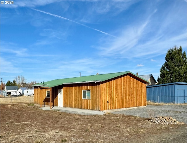 view of side of home