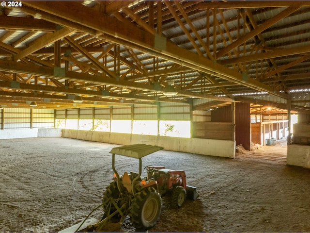 view of stable