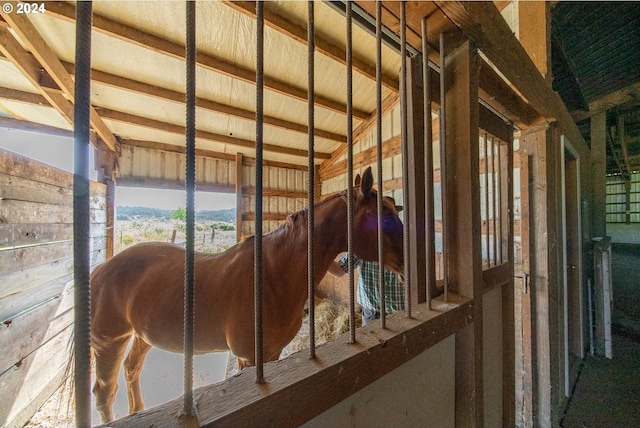 view of stable