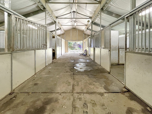 view of stable