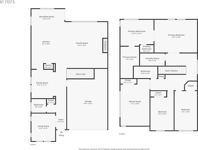 7414 SW 80th Ter, Portland, OR 97223 - view of floor plan / room layout