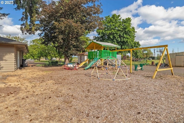 3574 SE Jefferson Marion Rd, Jefferson, OR 97352 - view of jungle gym featuring fence
