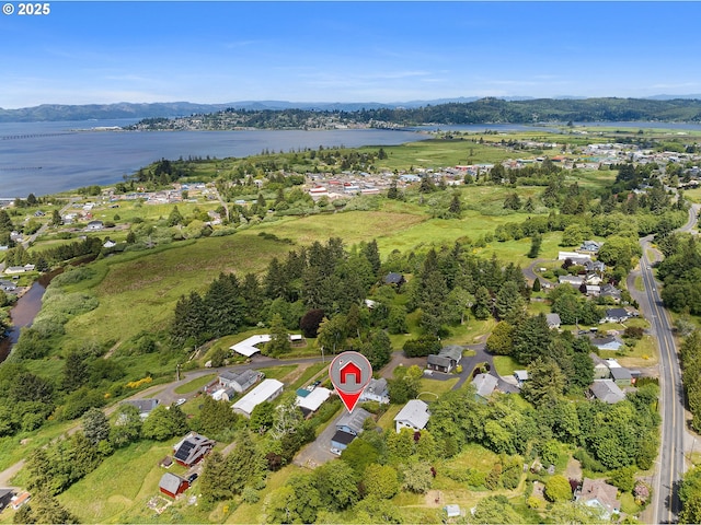 35208 Orchard Ln, Astoria, OR 97103 - aerial view of property and surrounding area with a nearby body of water
