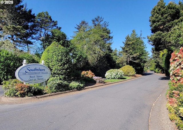 view of road