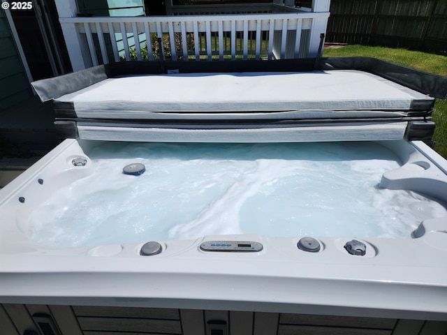 335 Mill Beach Rd, Brookings, OR 97415 - wooden deck with a hot tub